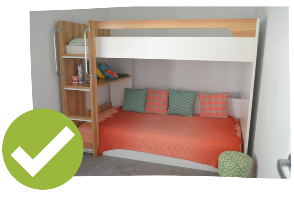 Styling Tips to Sell Your Cabin bedroom styling